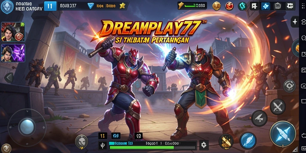 Gameplay seru dari DREAMPLAY77 dengan taktik strategi yang mendalam.