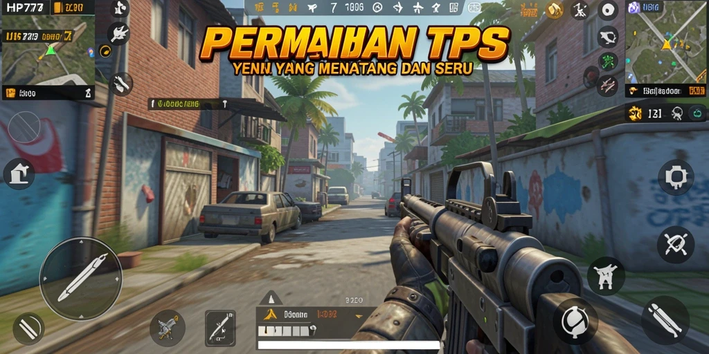 Gameplay menegangkan di HP777 dengan aksi tembak-menembak yang cepat.